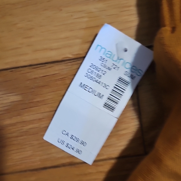 Mustard Yellow Casual Shorts - Picture 4 of 5